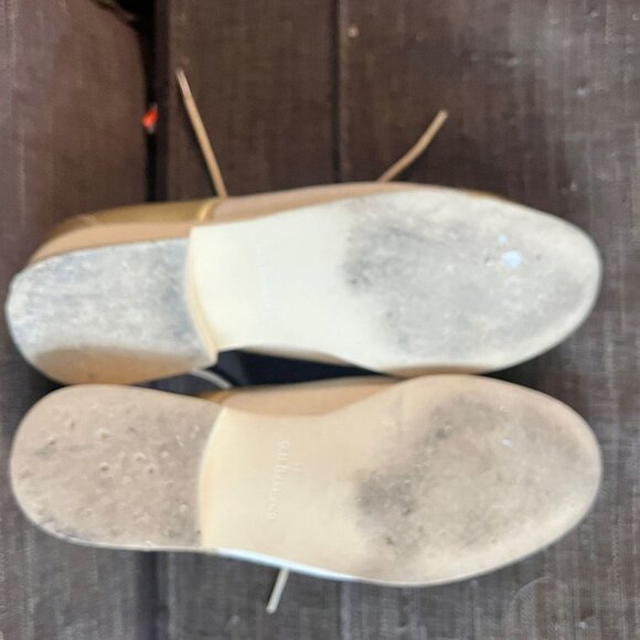 G.H. BASS Vintage Leather and Fabric Saddle Shoe Size 6.5 - Picture 5 of 8